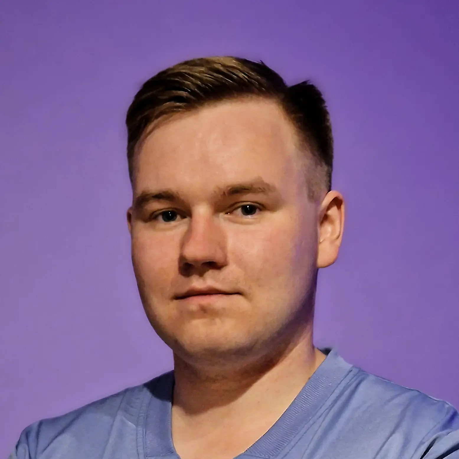 Ārsta Iļjas Pozolotina portretfotogrāfija